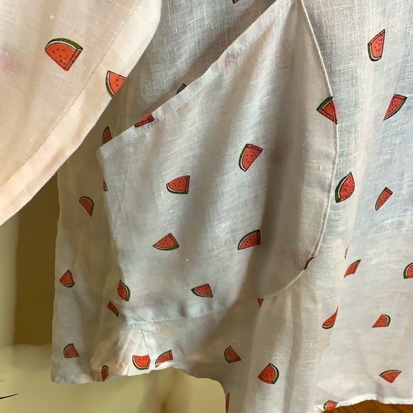 FOR CYNTHIA 💯 linen coverup - Picture 4 of 8